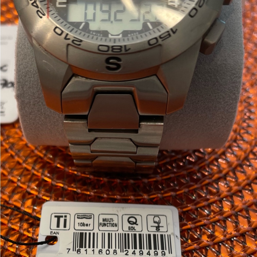 Tissot Touch Ii Titanium Touch Watch - Mens